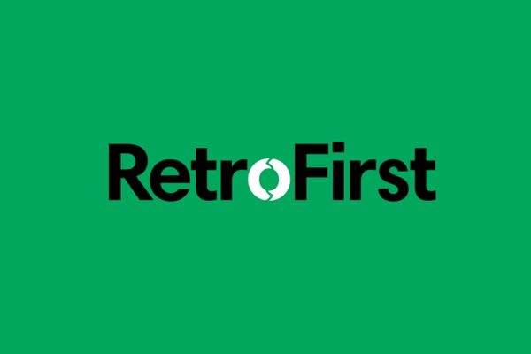AJ RetroFirst Logo - Green